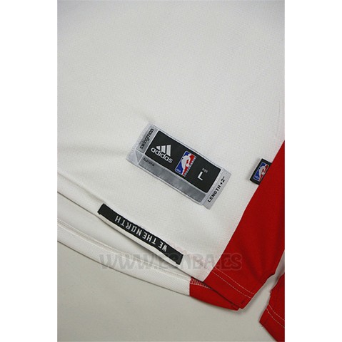 Camiseta Toronto Raptors Anthony Bennett #15 Blanco